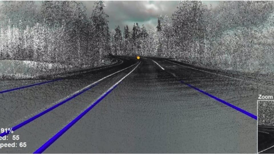 UDOT stopping sight distance report screenshot from RSA 3D