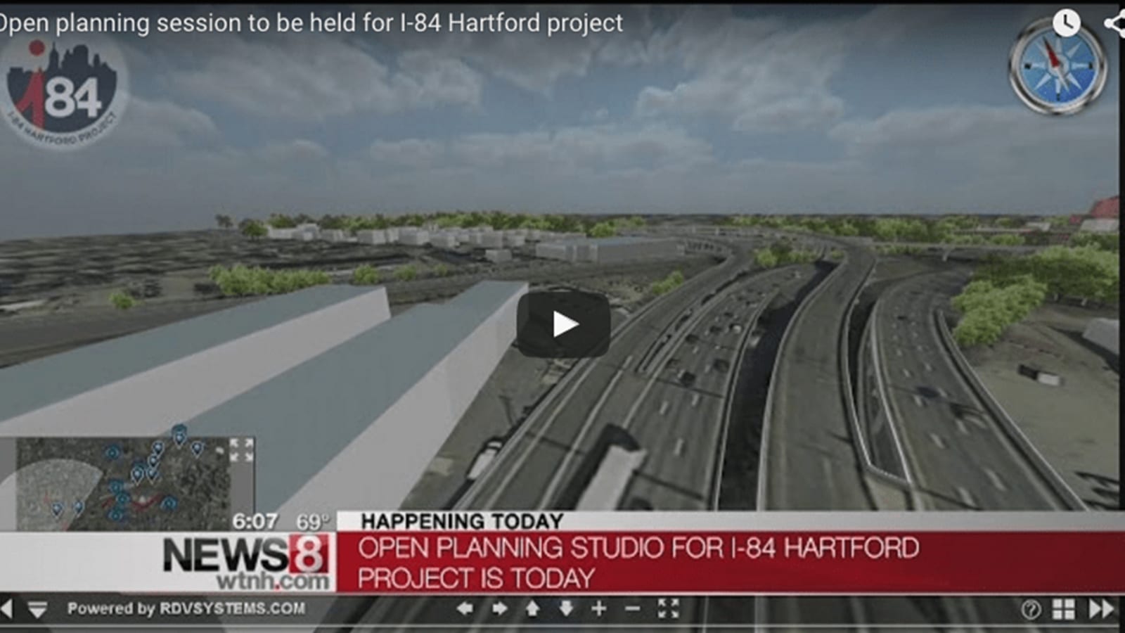 A virtual tour of a proposed neighborhood redesign